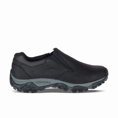 Merrell Moab Adventure Moc Wide Width Slip On Skor Herr Svarta (SE764910)